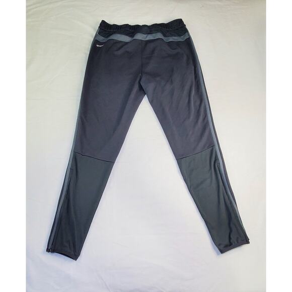 Adidas Climacool Women's Size L Grey Jogger Track Pants Zip Ankles Athletic Ca12 - Picture 7 of 7